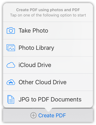 JPG to PDF - create PDF from images and PDF.