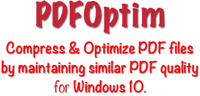 PDFOptim for Windows