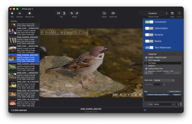 PhotoJob screenshot